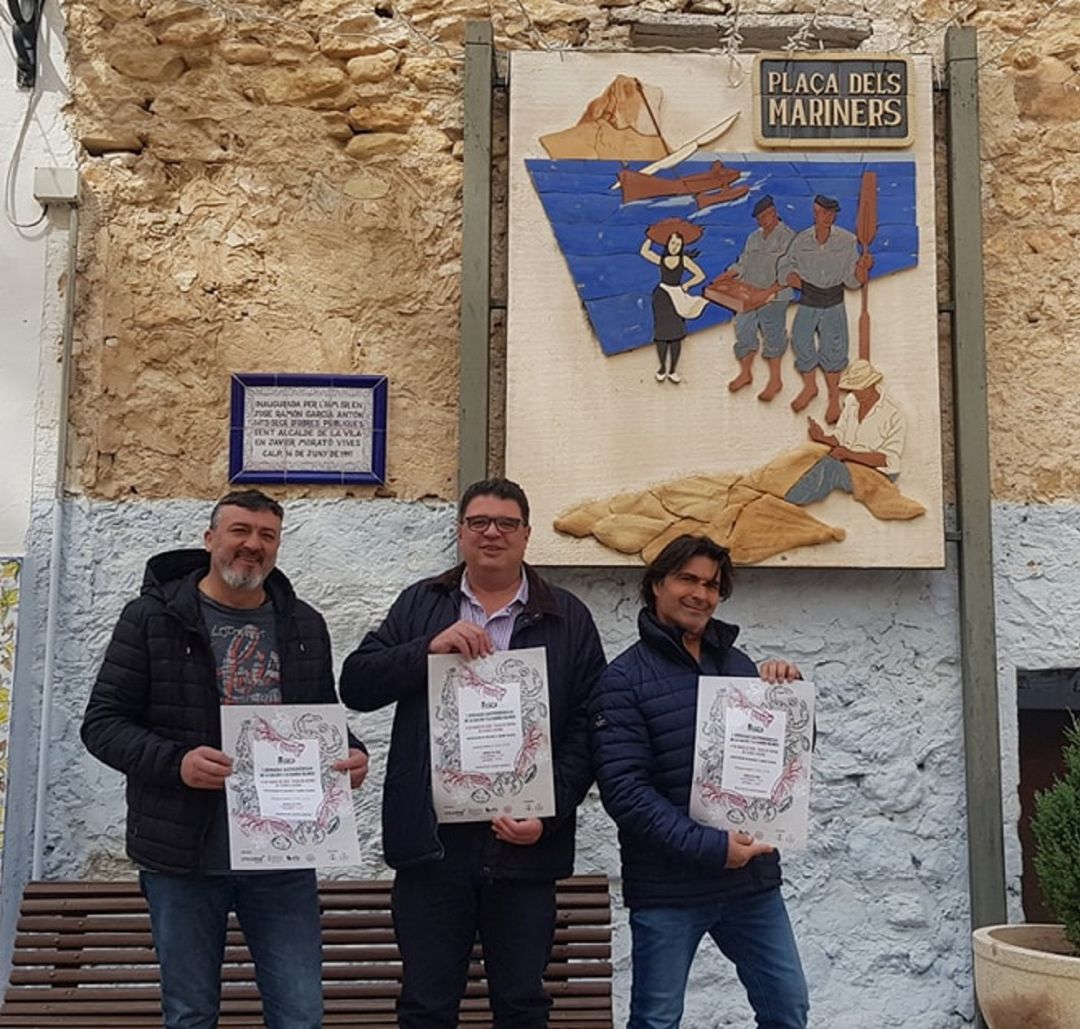 Presentación de la I Jornada de la galera y la gamba blanca de Calp. Presentación de la I Jornada de la galera y la gamba blanca de Calp.