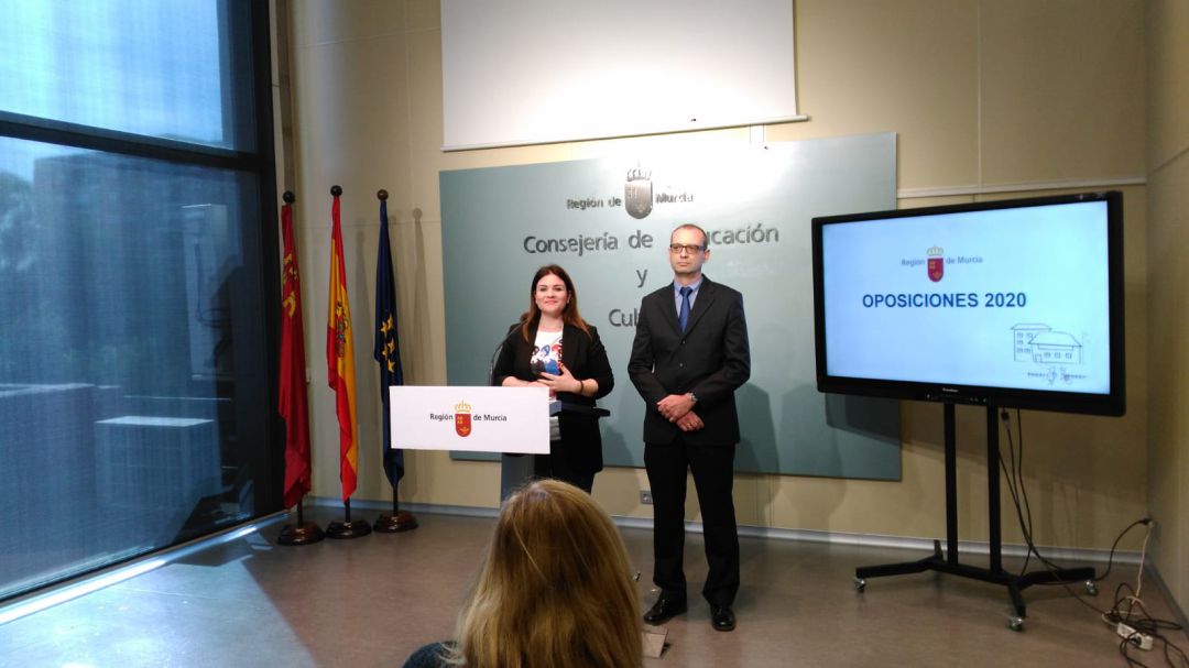 La consejera Esperanza Moreno La consejera Esperanza Moreno