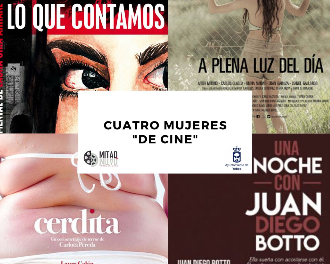 Carteles de los cuatro cortometrajes que van a presentarse Carteles de los cuatro cortometrajes que van a presentarse