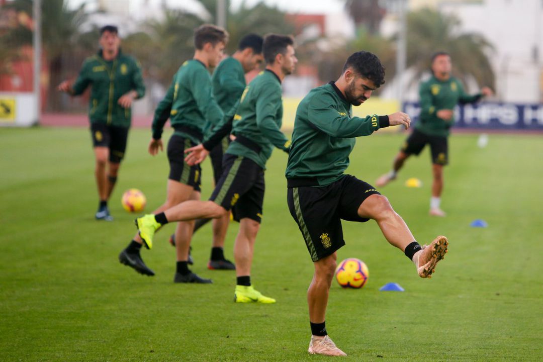 Entrenamiento de UD Las Palmas. Entrenamiento de UD Las Palmas.