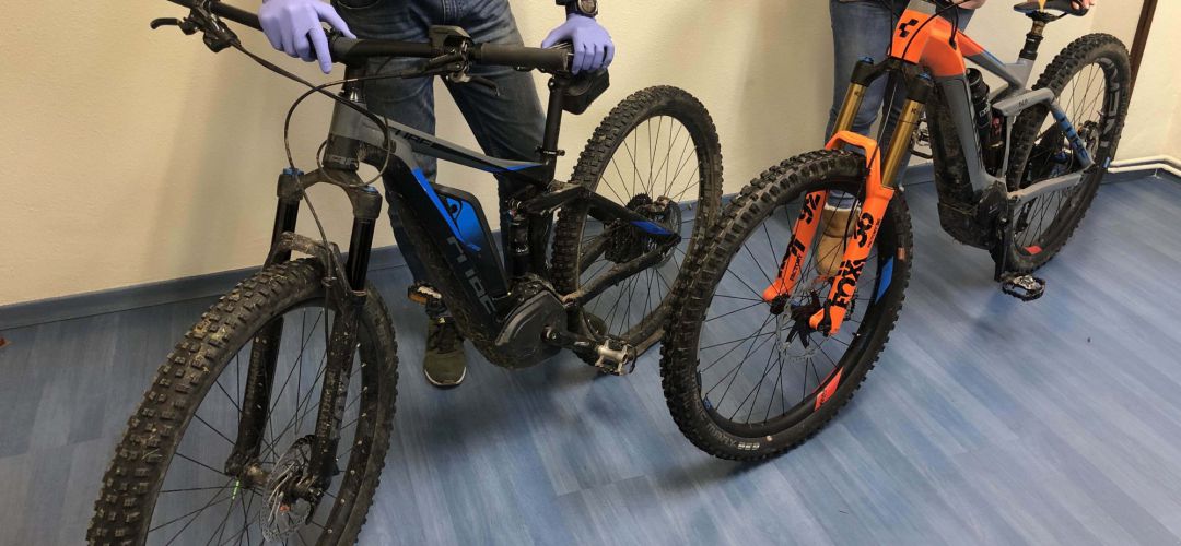 Bicicletas recuperadas tras un robo Bicicletas recuperadas tras un robo