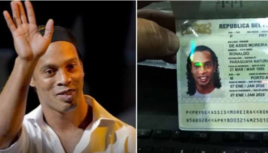 Ronaldinho, retenido en Paraguay Ronaldinho, retenido en Paraguay