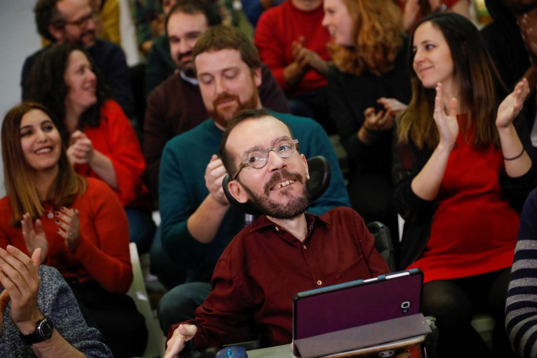 El portavoz de Podemos, Pablo Echenique. El portavoz de Podemos, Pablo Echenique.