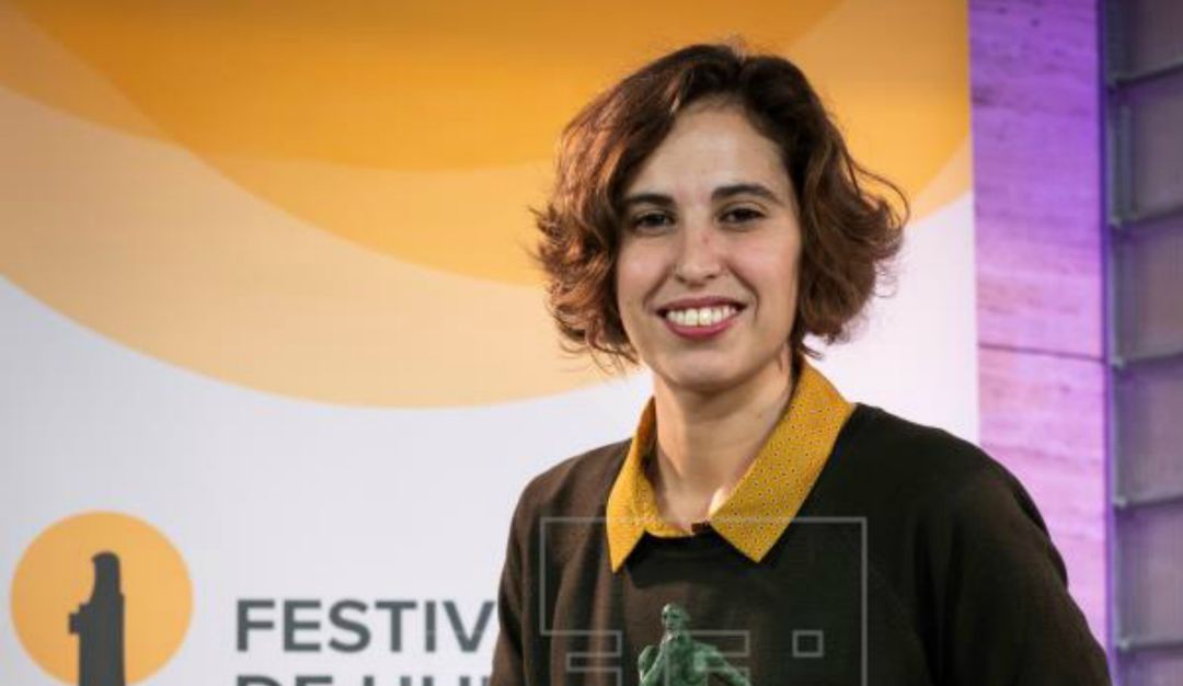 La directora rondeña en el Fetsival de cine de Huelva La directora rondeña en el Fetsival de cine de Huelva