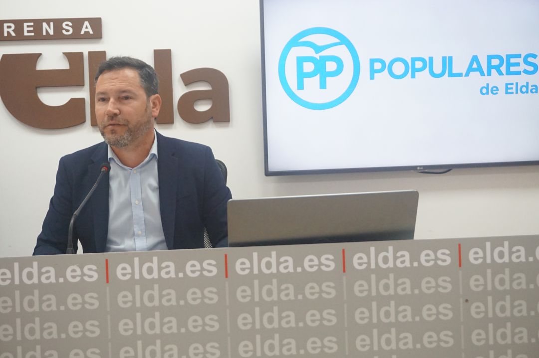 Portavoz del PP en Elda, Francisco Muñoz Portavoz del PP en Elda, Francisco Muñoz