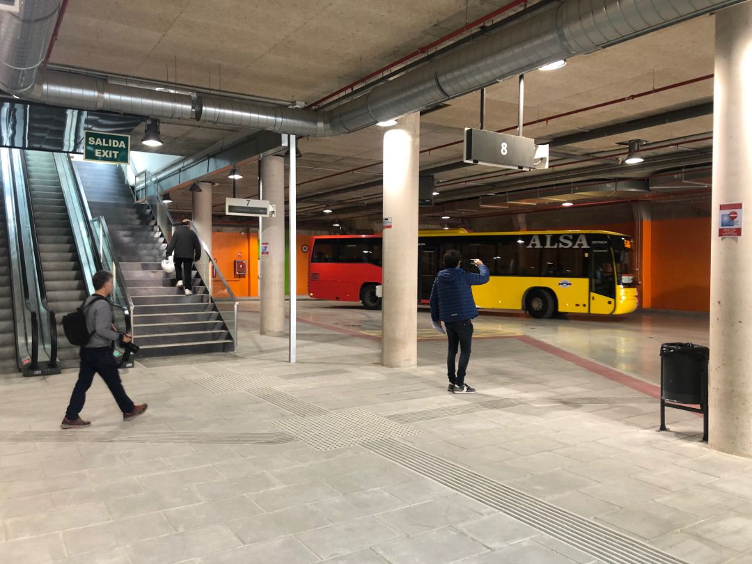 La estación se abrió en marzo del año pasado La estación se abrió en marzo del año pasado