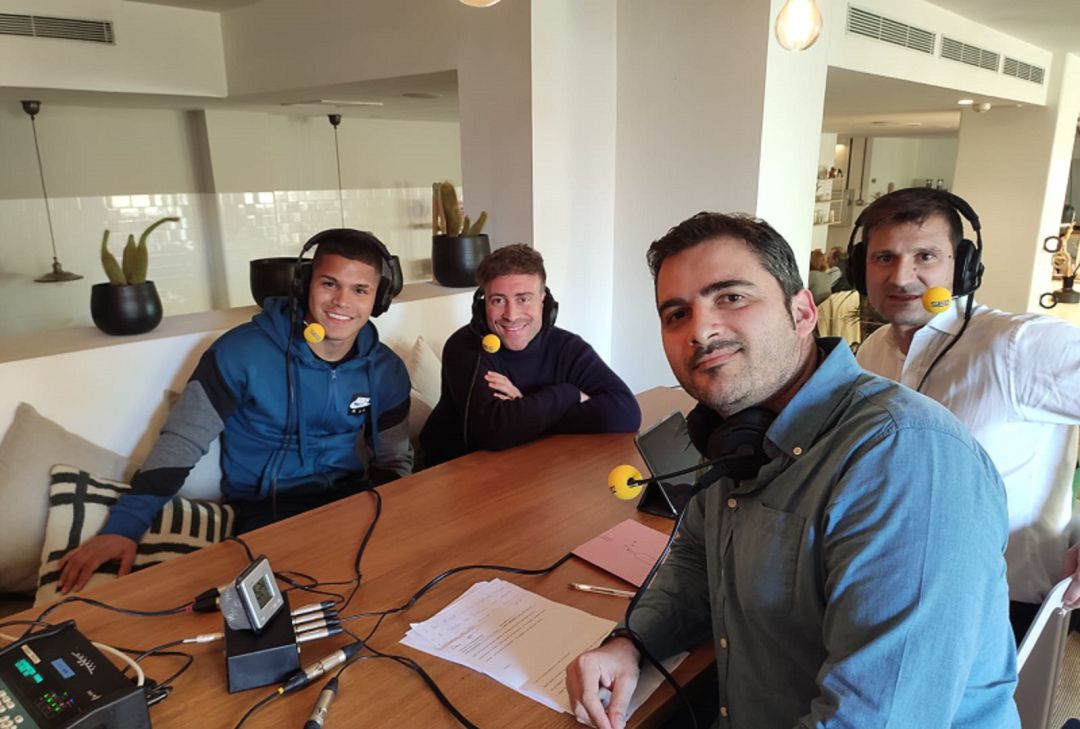 "Cucho" Hernández, protagonista en "La tertulia del Pintamonas". "Cucho" Hernández, protagonista en "La tertulia del Pintamonas".
