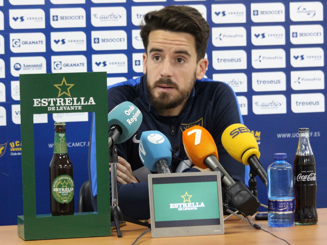 Rafa de Vicente en rueda de prensa Rafa de Vicente en rueda de prensa