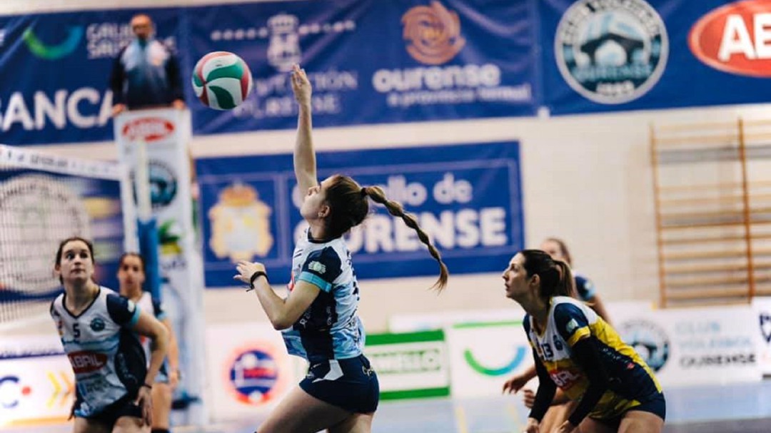 El Club Voleibol Ourense jugará dos partidos este fin de semana en O Pompeo