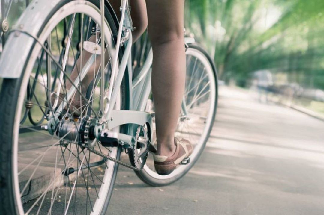 Atropello de una bici a una mujer en Palencia Atropello de una bici a una mujer en Palencia