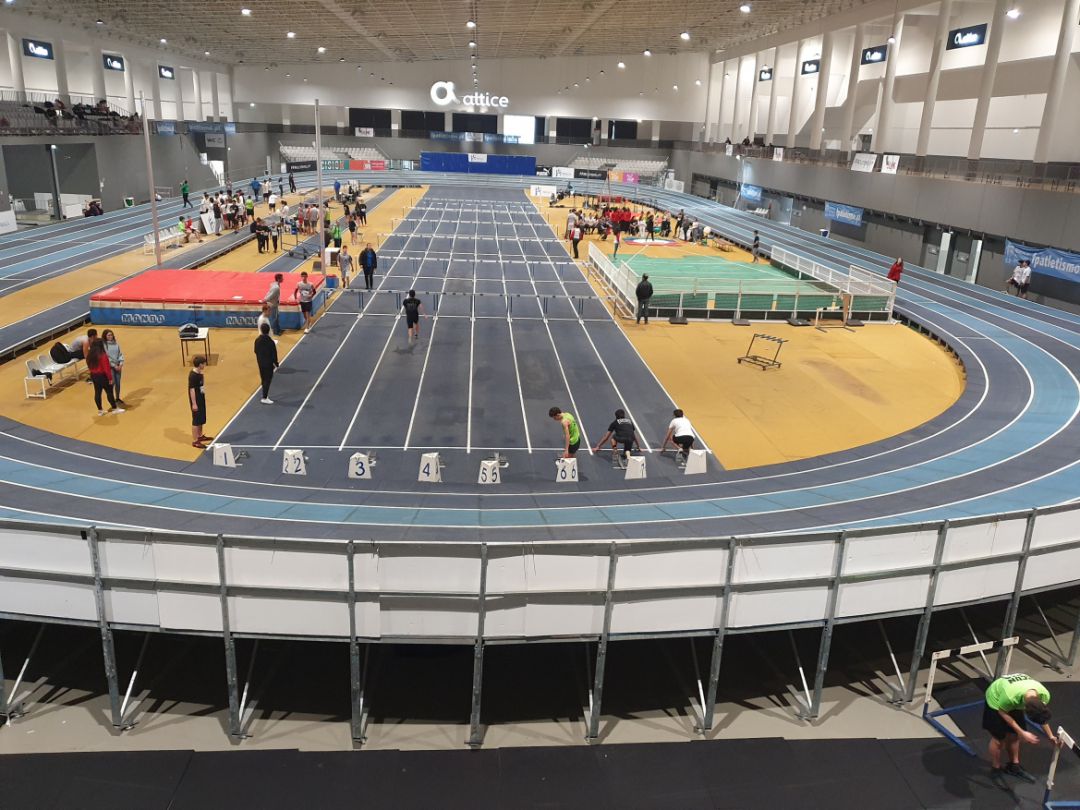 Recinto deportivo en la ciudad portuguesa en la que se celebrará el Campeonato de atletismo de Europa indoor. Recinto deportivo en la ciudad portuguesa en la que se celebrará el Campeonato de atletismo de Europa indoor.