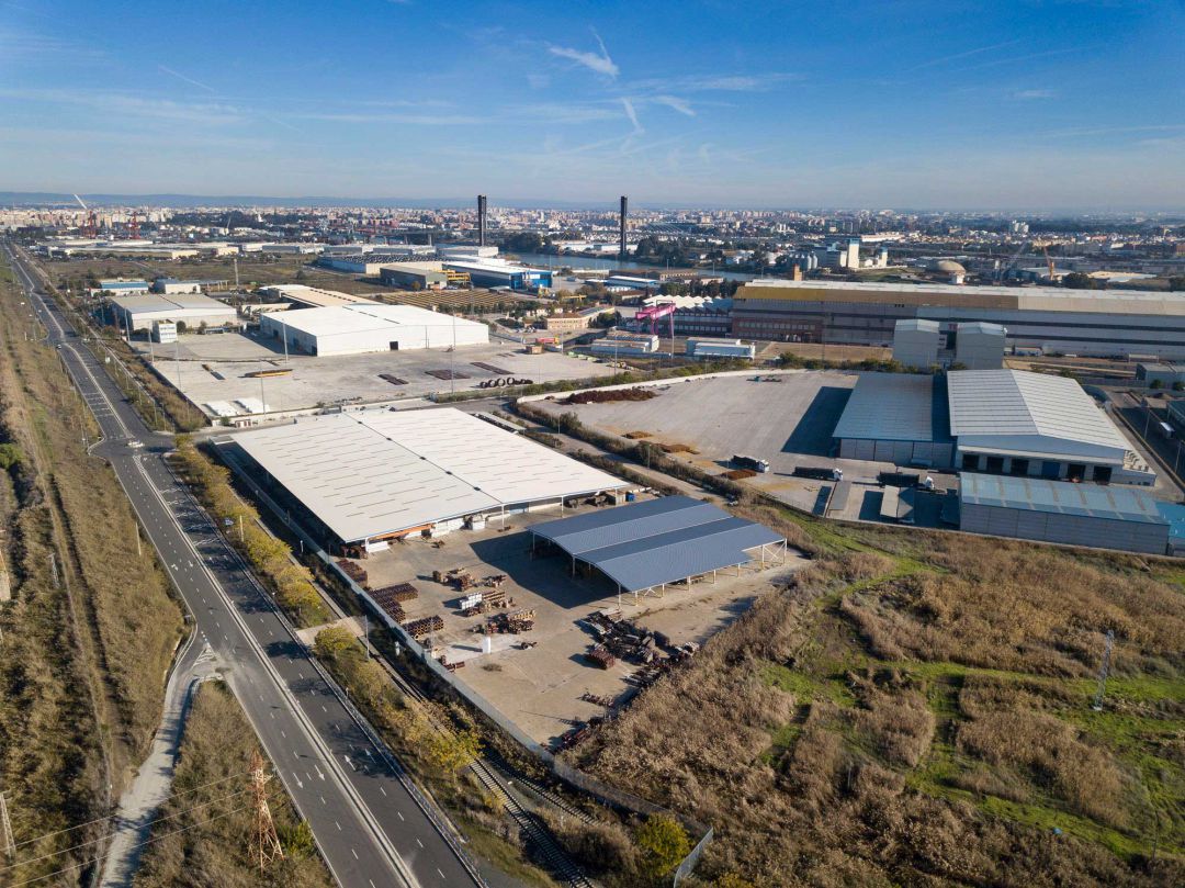 Imagen de la Zona Franca de Sevilla Imagen de la Zona Franca de Sevilla