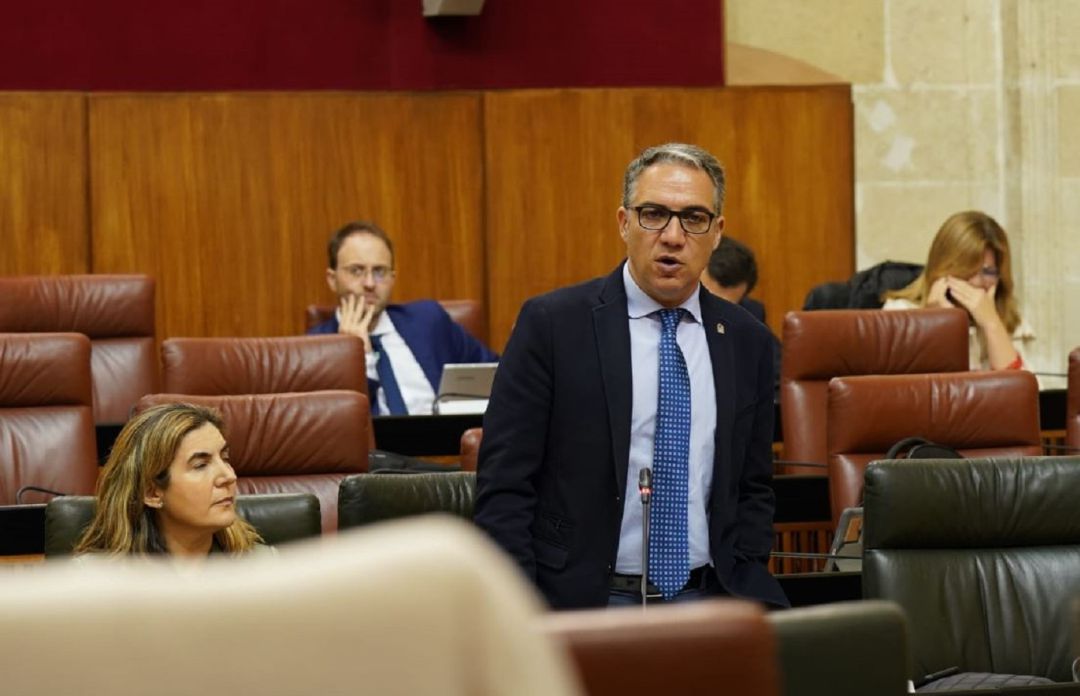 Elías Bendodo, consejero de Presidencia, Administración Pública e Interior de la Junta de Andalucía Elías Bendodo, consejero de Presidencia, Administración Pública e Interior de la Junta de Andalucía