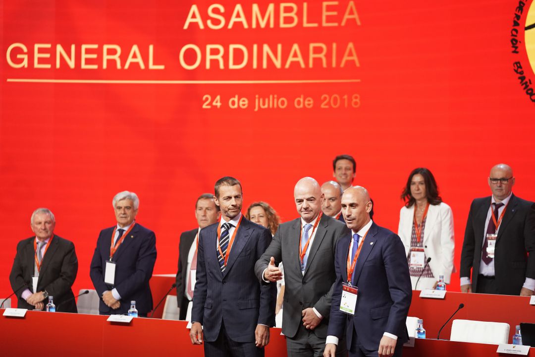 Una de las últimas asambleas de la RFEF Una de las últimas asambleas de la RFEF