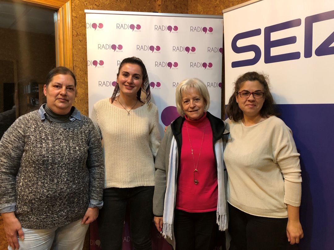 Inmaculada Moreno, María Esther Armero, Joséfina García y Marta Cerezuela Inmaculada Moreno, María Esther Armero, Joséfina García y Marta Cerezuela