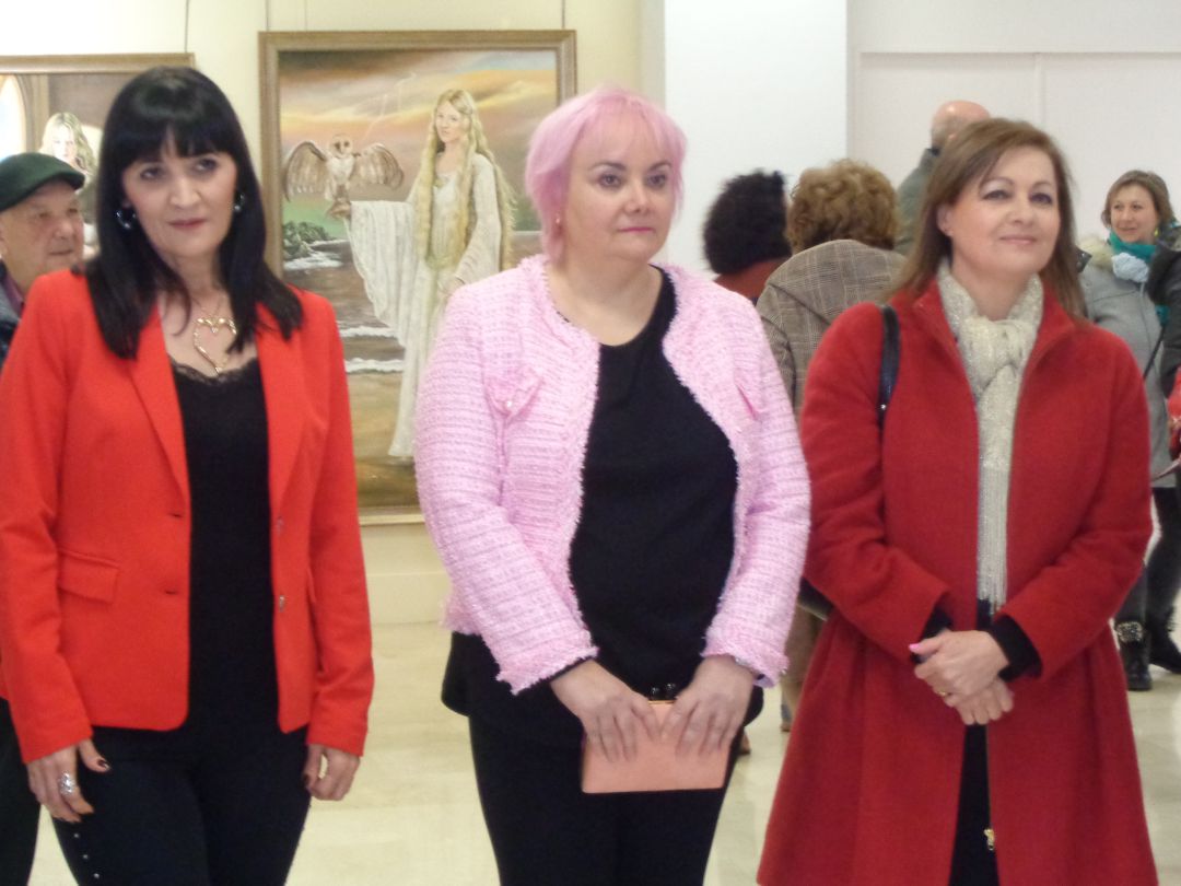 De izq a dcha, Mercedes Tardajos, Soledad Espeja y Estela Boal De izq a dcha, Mercedes Tardajos, Soledad Espeja y Estela Boal