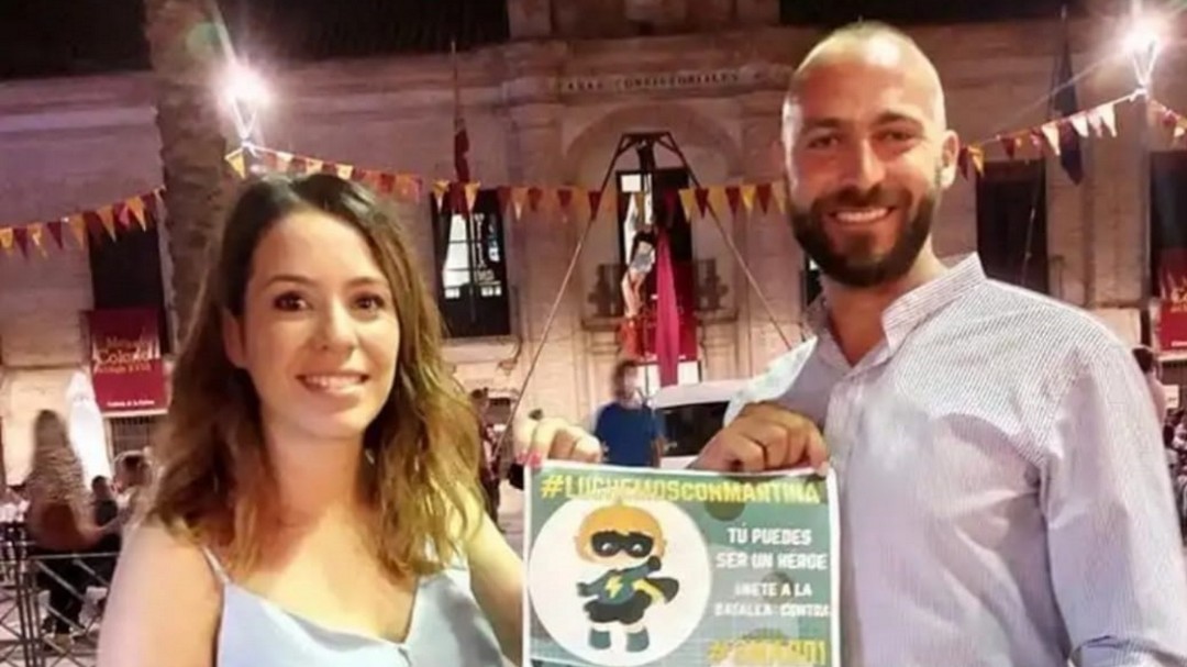 Martina, el único caso de atrofia muscular con complicación respiratoria de España
