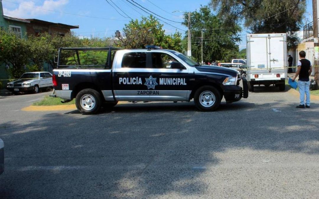 En la imagen un vehículo de la policía municipal de Zapopan En la imagen un vehículo de la policía municipal de Zapopan