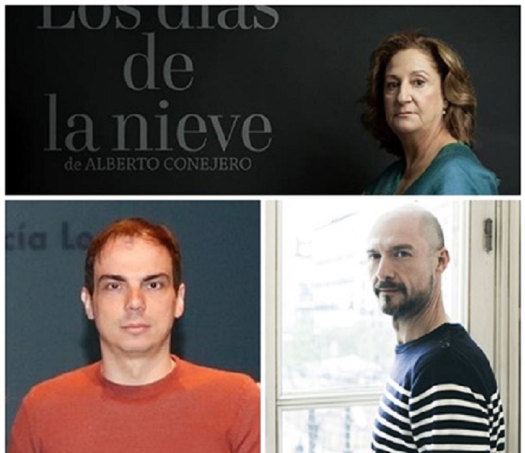 Luis Miguel Cobo, Rosario Pardo y Alberto Conejero Luis Miguel Cobo, Rosario Pardo y Alberto Conejero