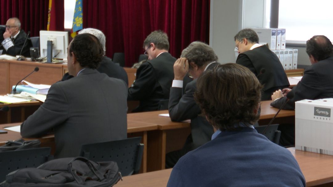 Juicio por el caso Palau en la Ciudad de la Justicia de València Juicio por el caso Palau en la Ciudad de la Justicia de València