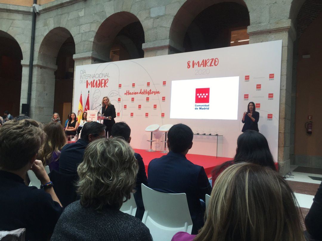 Entrega de reconocimientos de la Comunidad de Madrid por el Día de la Mujer
Entrega de reconocimientos de la Comunidad de Madrid por el Día de la Mujer