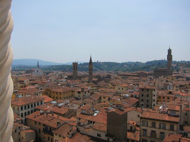 Panorámica de la ciudad de Florencia. Panorámica de la ciudad de Florencia.