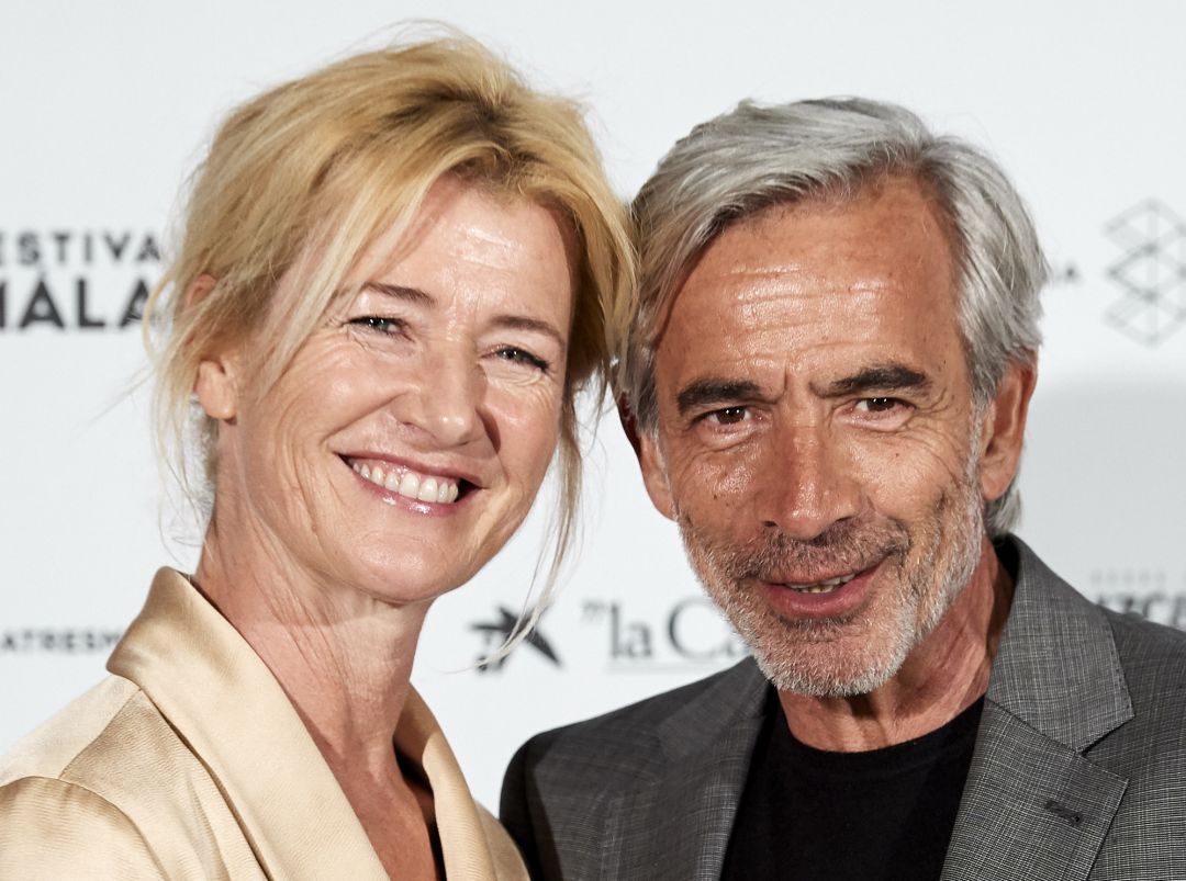 Ana Duato e Imanol Arias, durante la promoción de 'Cuéntame' Ana Duato e Imanol Arias, durante la promoción de 'Cuéntame'
