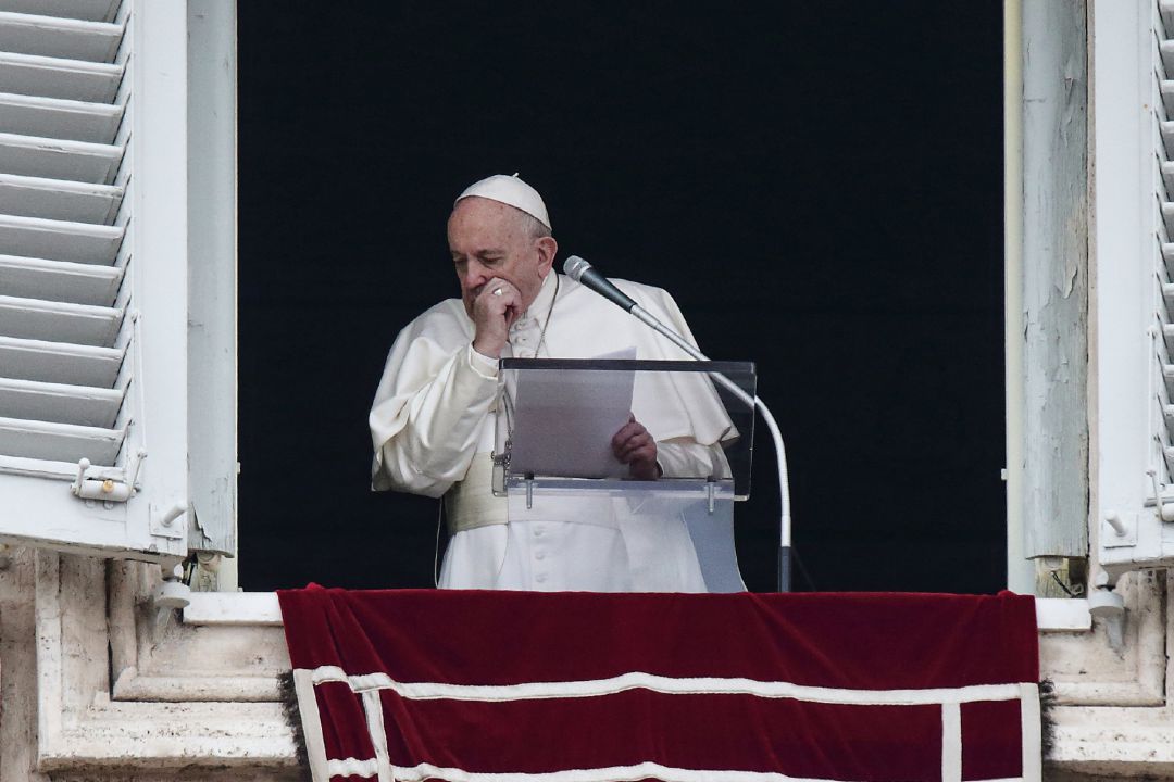 El Papa Francisco en el Ángelus de este domingo El Papa Francisco en el Ángelus de este domingo