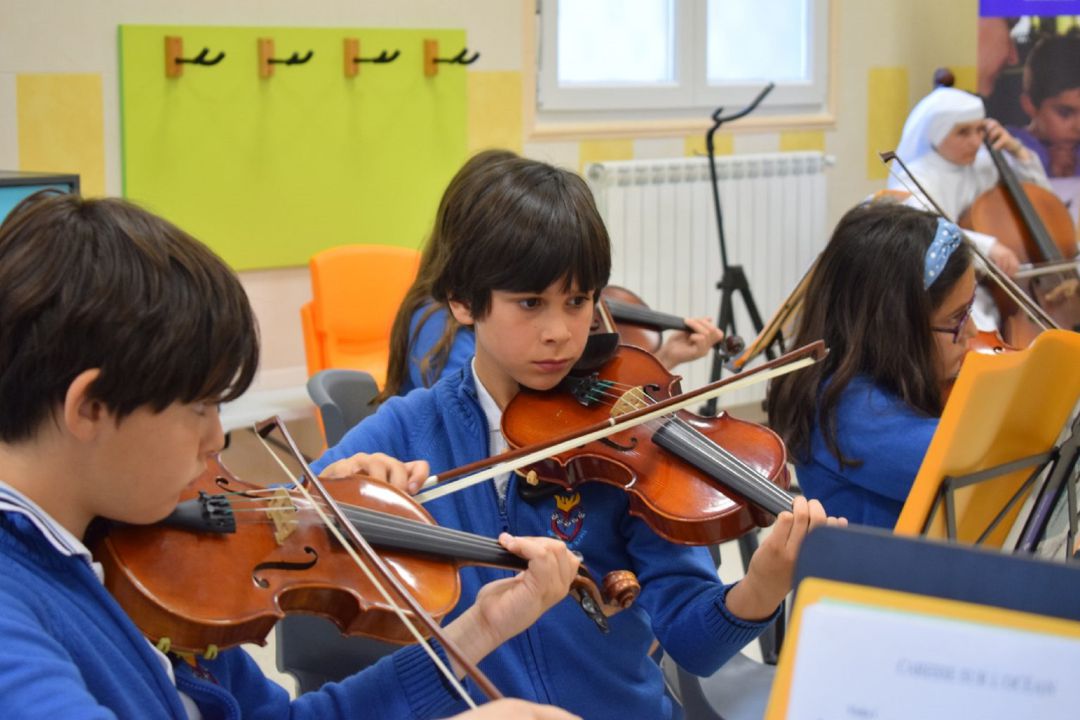 Importante logro del Colegio Corazón de María de Palencia en materia de música Importante logro del Colegio Corazón de María de Palencia en materia de música