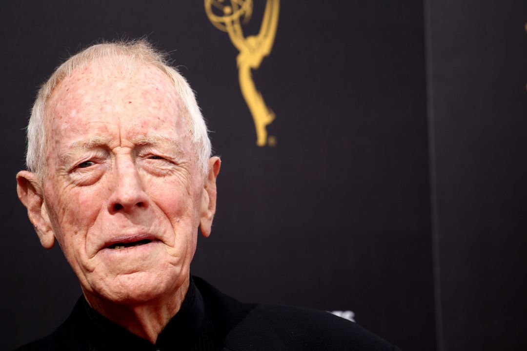 Max von Sydow en una foto de 2016 en Los Ángeles, California. Max von Sydow en una foto de 2016 en Los Ángeles, California.