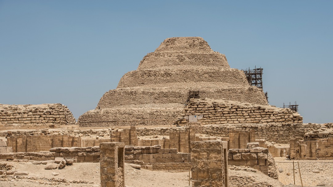 Egipto reabre la pirámide escalonada de Zoser tras 14 años de restauración