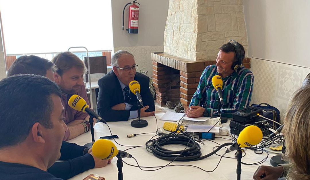 Quique Hernández junto a Pedro Vera Quique Hernández junto a Pedro Vera