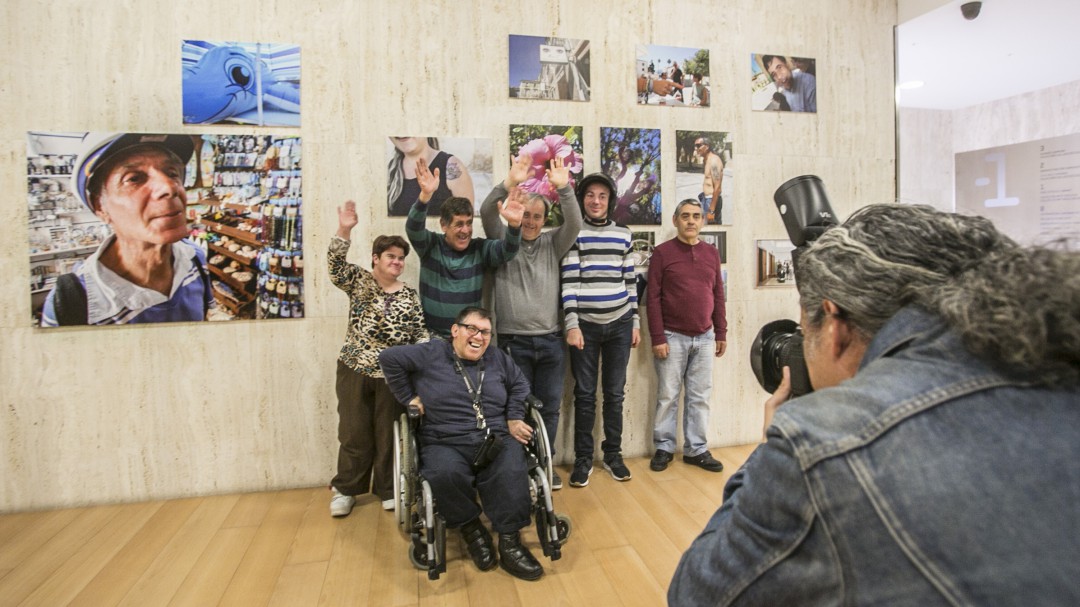 '¿Me ves?', la mirada fotográfica de seis personas con discapacidad intelectual