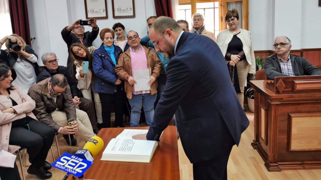 Pablo Ruiz, nuevo alcalde de Bedmar-Garciez, "Mi tiempo será el tiempo de la gente"