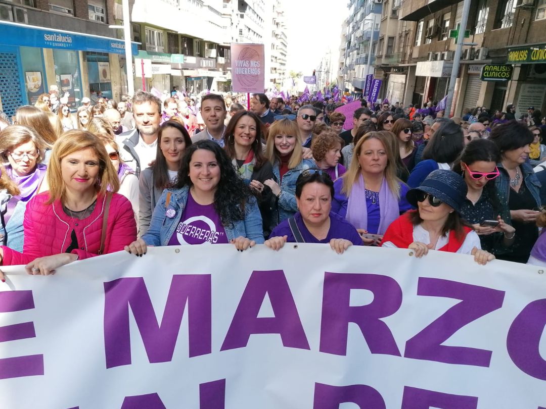 Manifestación del 8 de marzo, Día Internacional de la Mujer en Jaén Manifestación del 8 de marzo, Día Internacional de la Mujer en Jaén