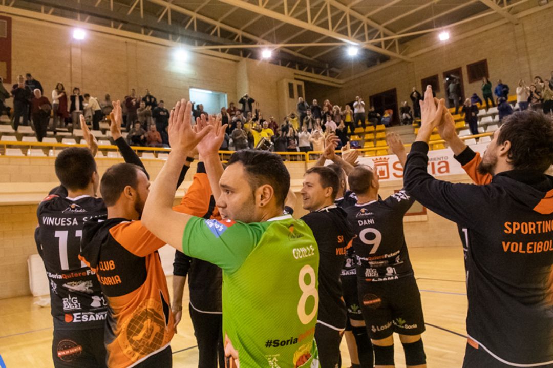 El Sporting CV Soria se jugará el play-off en Madrid. El Sporting CV Soria se jugará el play-off en Madrid.