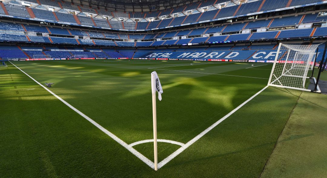 El estadio Santiago Bernabéu. El estadio Santiago Bernabéu.