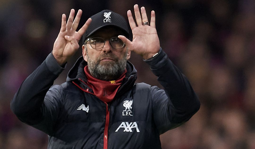 Jurgen Klopp, en el Wanda Metropolitano. Jurgen Klopp, en el Wanda Metropolitano.