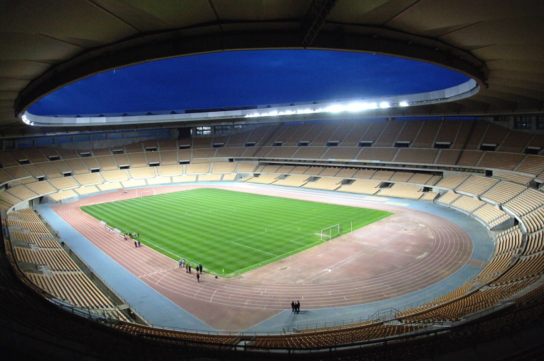Estadio de La Cartuja, en Sevilla, escenario de la final de la Copa del Rey que enfrentará a Athletic y Real Sociedad Estadio de La Cartuja, en Sevilla, escenario de la final de la Copa del Rey que enfrentará a Athletic y Real Sociedad