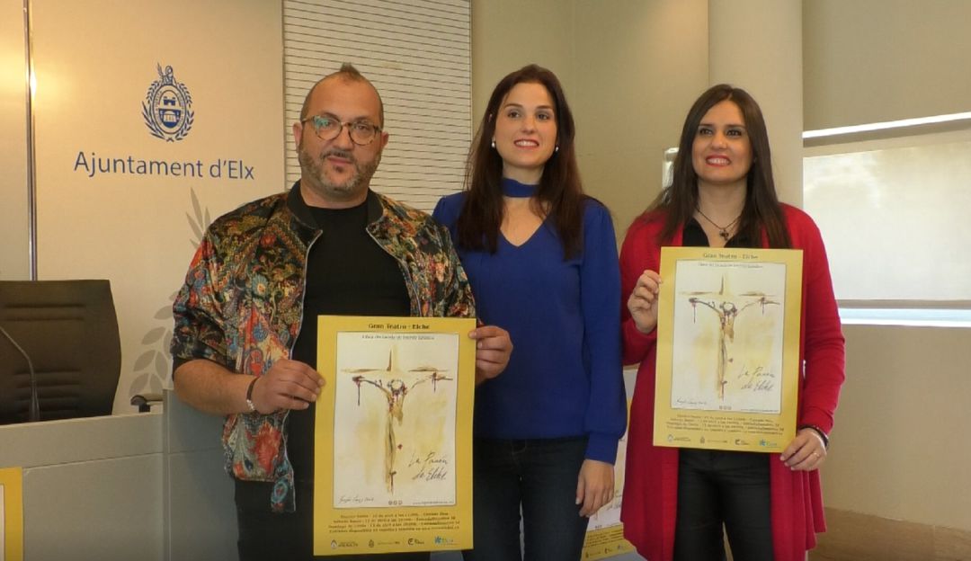 "El principio" el cartel anunciador de La Pasión de Elche "El principio" el cartel anunciador de La Pasión de Elche