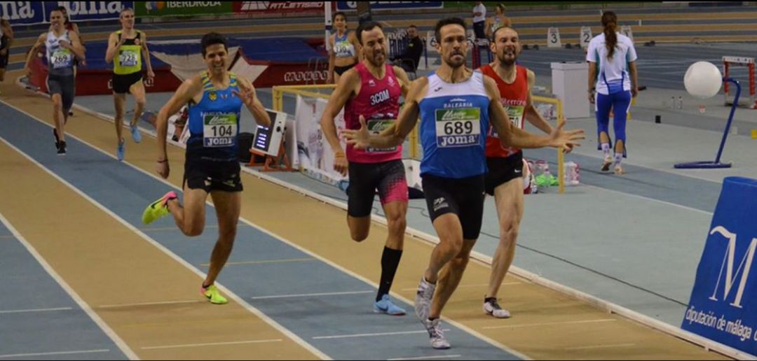 Juanra Pous durante una de las pruebas en Antequera Juanra Pous durante una de las pruebas en Antequera