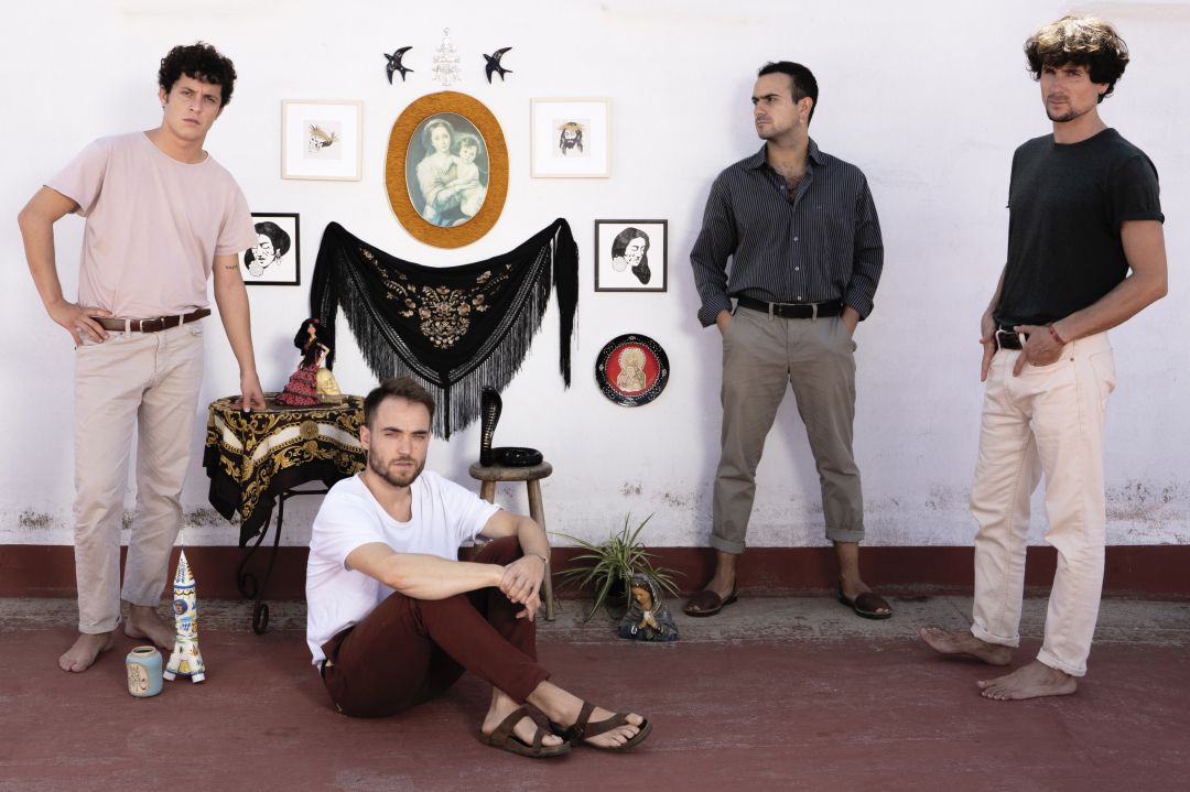 Los integrantes del grupo sevillano Vera Fauna Los integrantes del grupo sevillano Vera Fauna