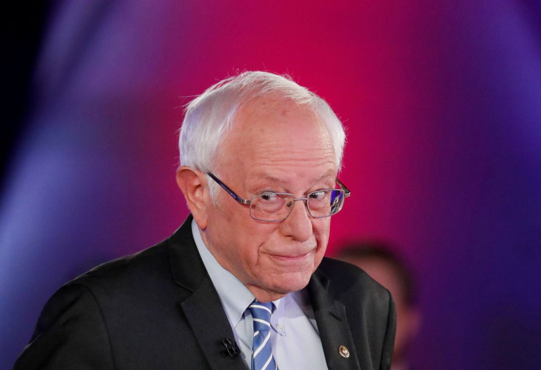 Bernie Sanders en un acto en Detroit Bernie Sanders en un acto en Detroit