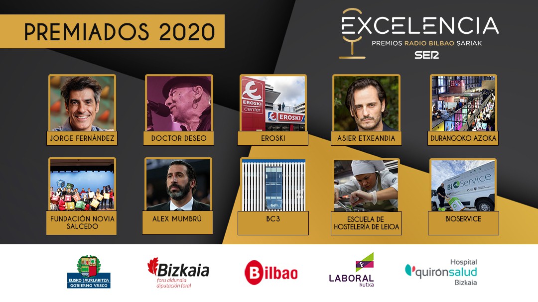 Aplazados los Premios Radio Bilbao a la Excelencia