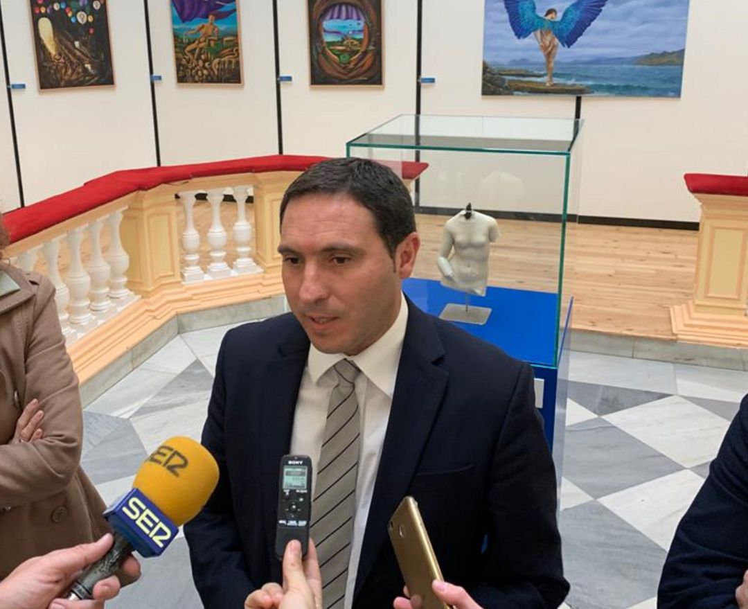 El presidente de la Diputación, Álvaro Martínez Chana El presidente de la Diputación, Álvaro Martínez Chana