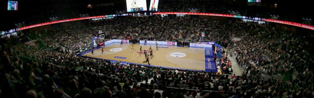 Imagen de un partido del Unicaja en el Martín Carpena Imagen de un partido del Unicaja en el Martín Carpena