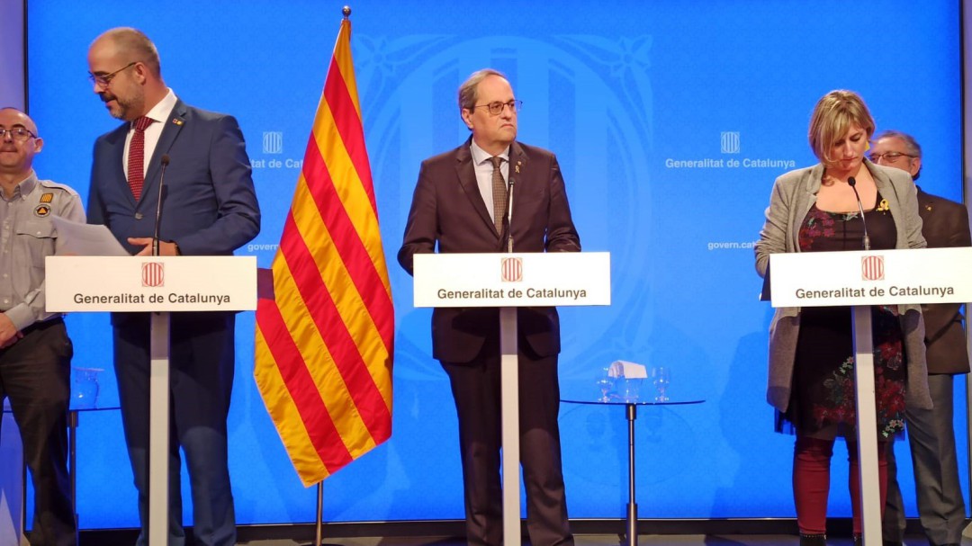 Cataluña pasa de fase de prealerta a fase de alerta con nuevas medidas preventivas