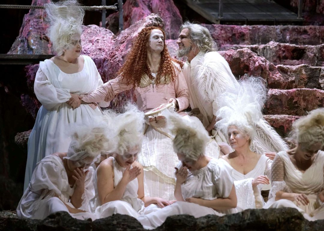 Fotografía facilitada por el Teatro Real de los ensayos realizados este martes de la nueva producción de "Achille in Sciro", de Francesco Corselli, con dirección musical de Ivor Bolton, dirección de escena de Mariame Clément y escenografía y figurinismo de Julia Hansen Fotografía facilitada por el Teatro Real de los ensayos realizados este martes de la nueva producción de "Achille in Sciro", de Francesco Corselli, con dirección musical de Ivor Bolton, dirección de escena de Mariame Clément y escenografía y figurinismo de Julia Hansen