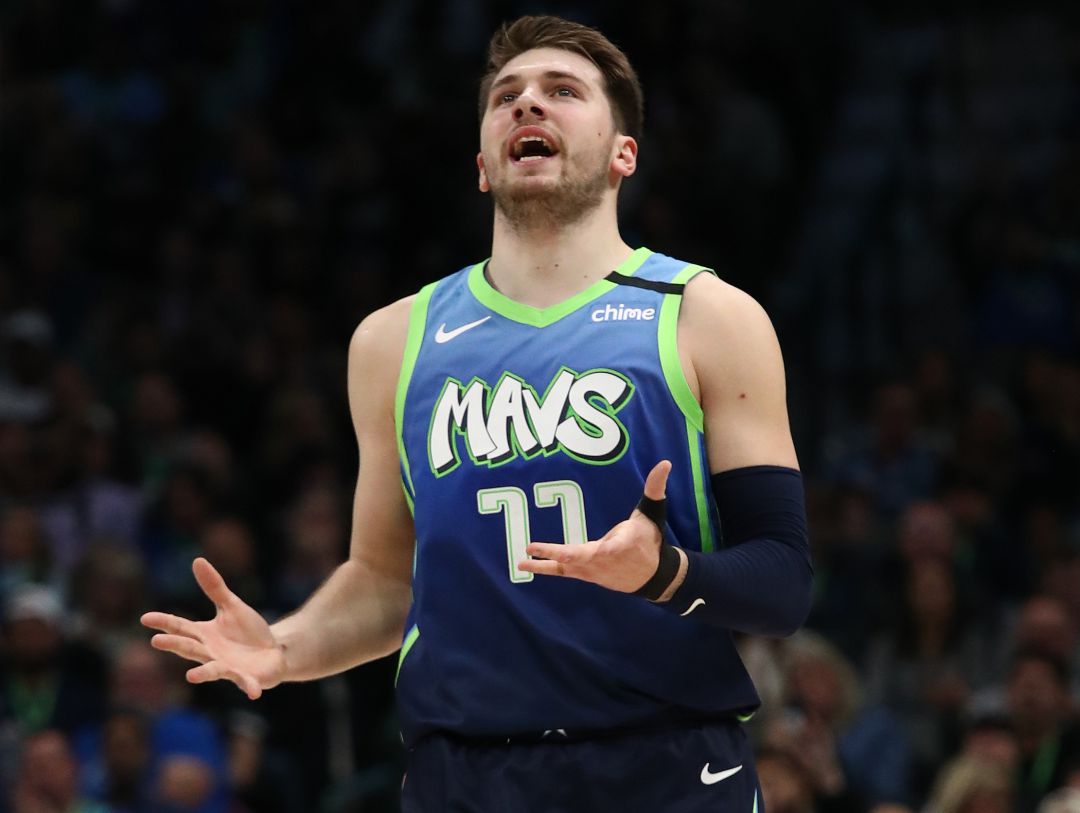 Luka Doncic, la estrella eslovena de los Mavericks. Luka Doncic, la estrella eslovena de los Mavericks.