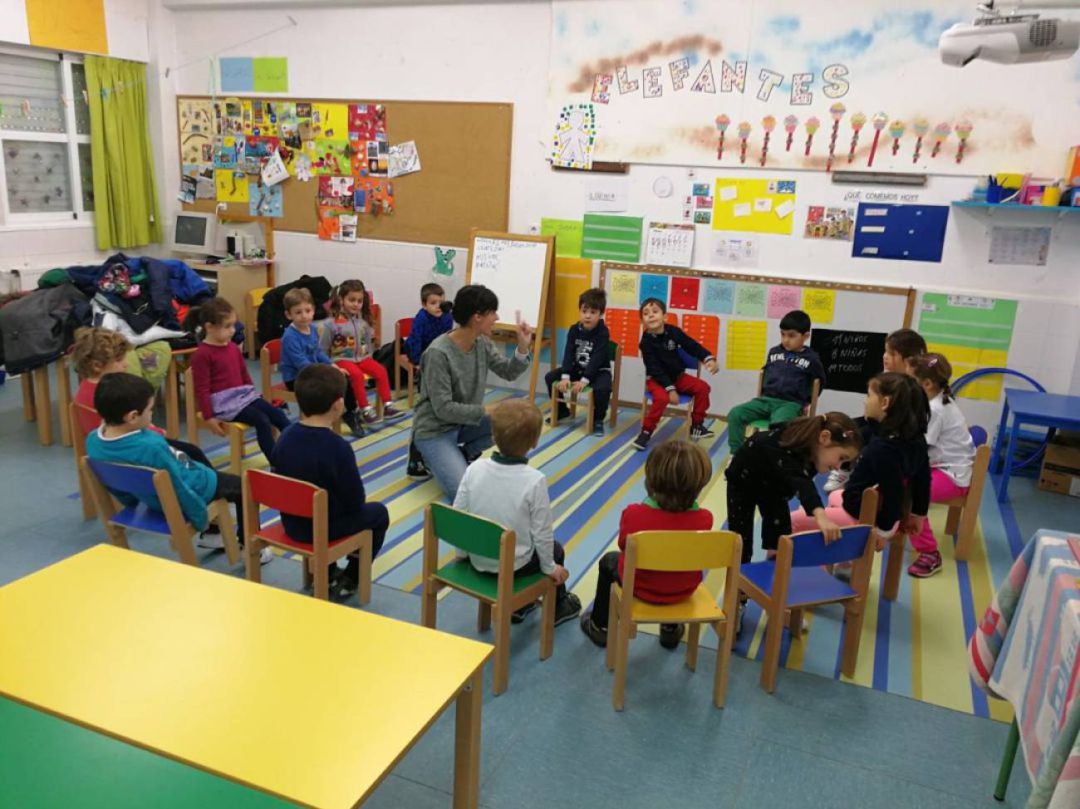 Aula de educación infantil. Aula de educación infantil.